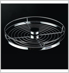 Center Rotating Round Tray (Wire Base)