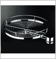 Round Rotating Tray (Wire Base)